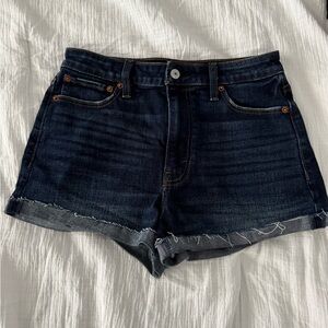 Abercrombie and Fitch High Rise Jean Shorts